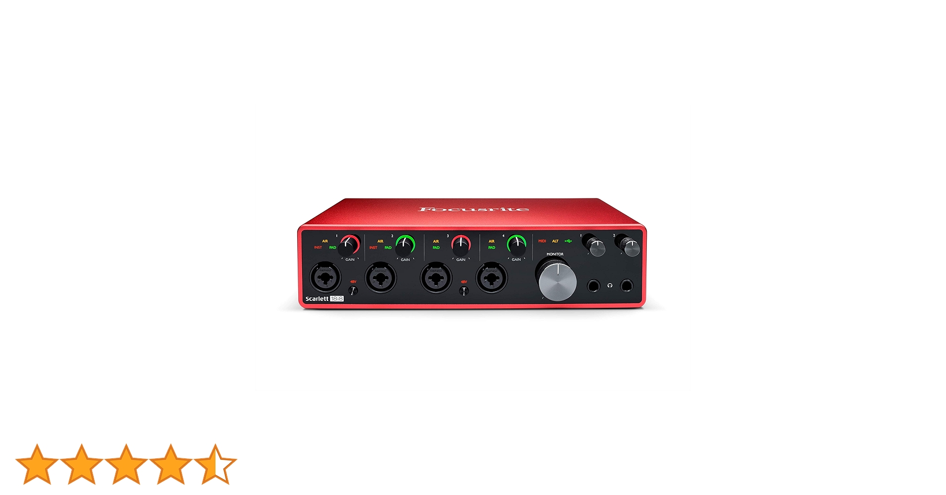 Amazon.co.jp: Focusrite Scarlett 18i8 3rd Gen オーディオ